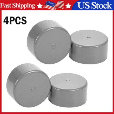 4x Bearing Buddy Bras 1.98'' Rubber Caps Dust covers Replacement For Trailer Boat