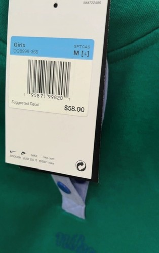 Nike M (10 Years) Girls Sweatshirt - Picture 5 of 5