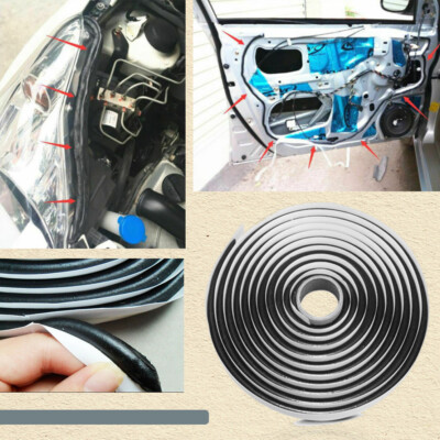 1x4M Butyl Rubber Glue Headlight Sealant Retrofit Reseal headlamps or windshield