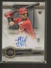 2021 Topps Five Star Jose Garcia   Auto    Cincinnati Reds