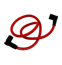 35" 10.2mm Universal Coil Spark Plug Wire HEI Male Terminal Caps To Female Coils