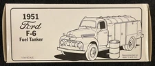 1999 First Gear 1951 Ford F-6 Fuel Tanker Truck 19-2010 - 1:34 Scale