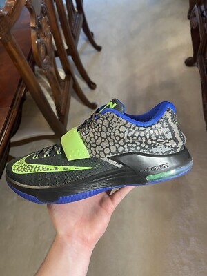 Nike KD VII 7 VII Electric Eel Size 12 Metallic Pewter Flash Nike KD VII 7 VII Electric Eel Size 12 Metallic Pewter Flash