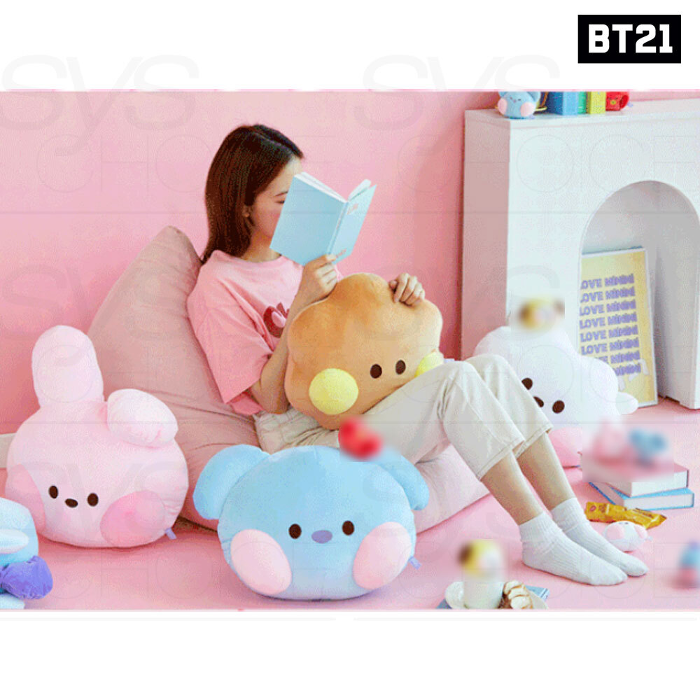BTS BT21 Official Authentic Goods minini Face Cushion + Express