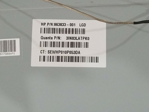 HP Pavilion 24-B 24-B223W 24” LCD Screen Assembly 863833-001 Cracked Left Corner - 第 10/12 張圖片