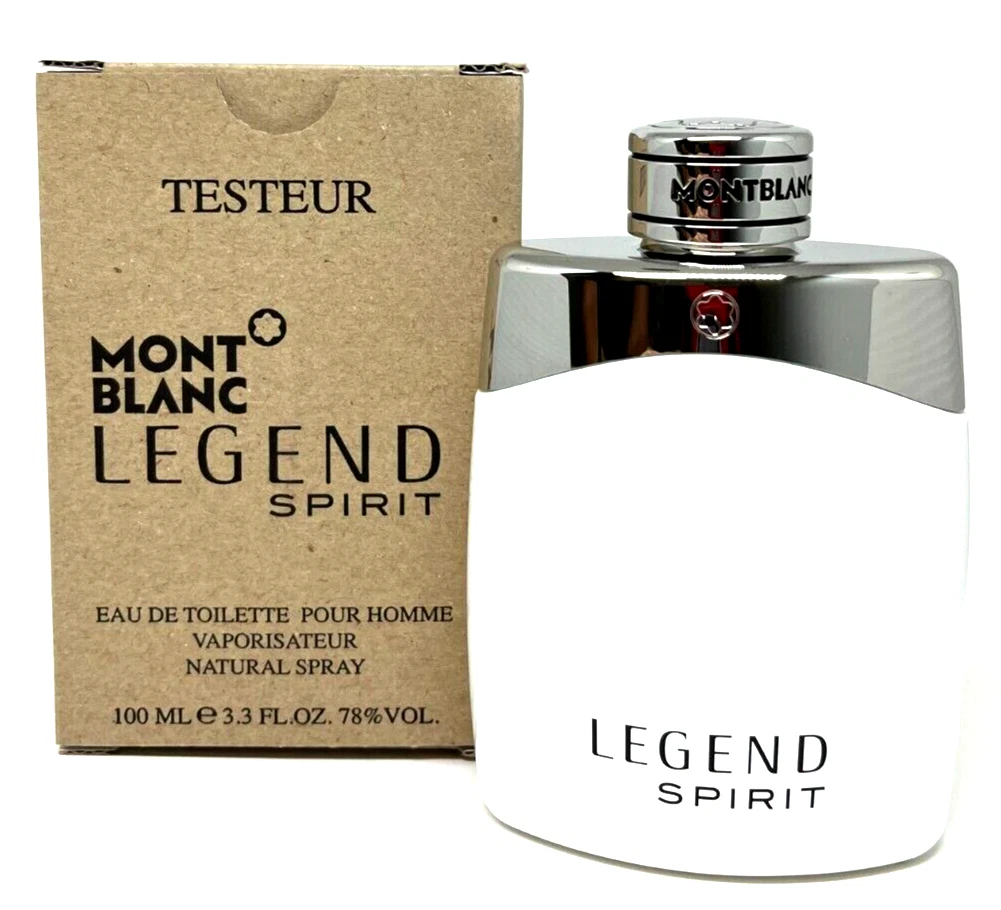 Legend Spirit by Mont Blanc 3.3 oz EDT Men's Cologne New Tester