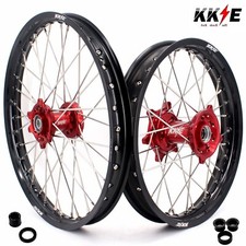 Kke 2118 Cnc Wheels Rims For Honda Crf250x 04-18 Crf450x 05-18 Red Hubs Enduro Kke 2118 Cnc Wheels Rims For Honda Crf250x 04-18 Crf450x 05-18 Red Hubs Enduro