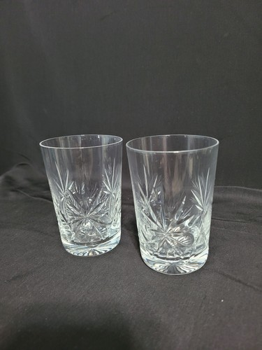 EDINBURGH CRYSTAL STAR OF EDINBURGH 9 OZ. TUMBLER SET OF 2 - Picture 13 of 19