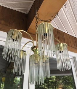 vintage mid century chandelier