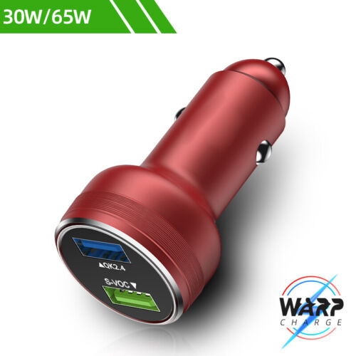 65W Warp Charge Car Charger Dash SuperVooc for Oneplus 10 9 Pro 8T 8 7T 7 6 Nord - Picture 13 of 20