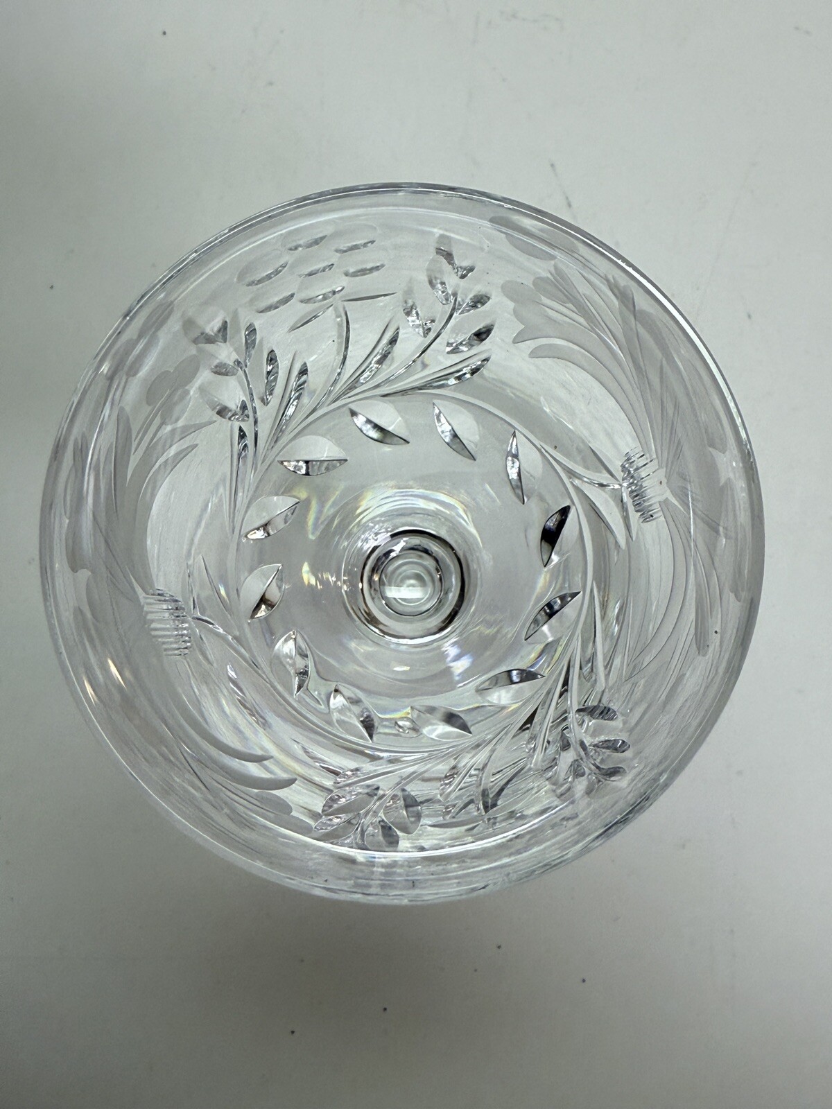 Royal Brierley Honeysuckle Wine Glasses-Set of 5