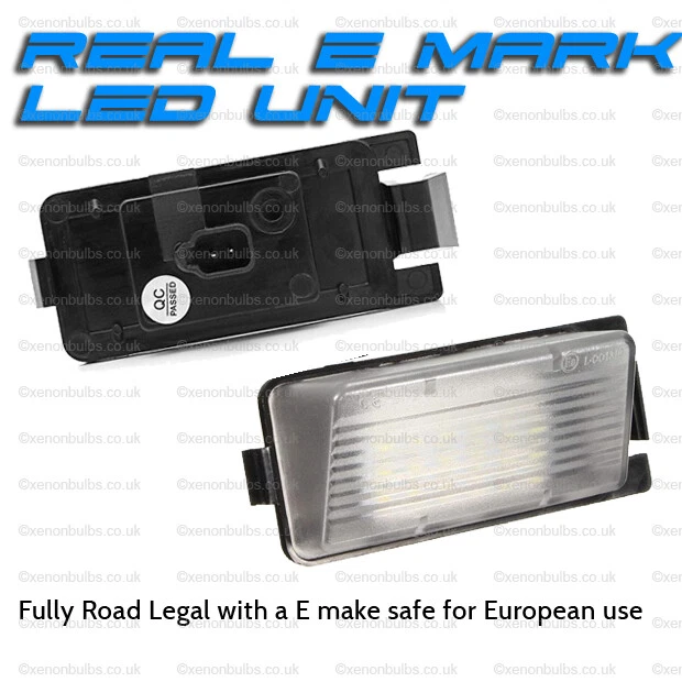 18 LED MATRÍCULA LUCES LÁMPARAS PARA NISSAN 370Z GTR SKYLINE CUBE 350Z VERSA UK Foto 2 de 4