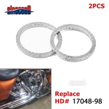 Exhaust Port Gasket Seal Kits For Harley Softail Dyna Touring Sportster Xl 1984