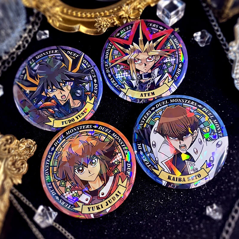 Yu-Gi-Oh! Colección Anime Moda Pin Botón Itabag Insignia Cosplay Regalo 58mm Foto 2 de 4