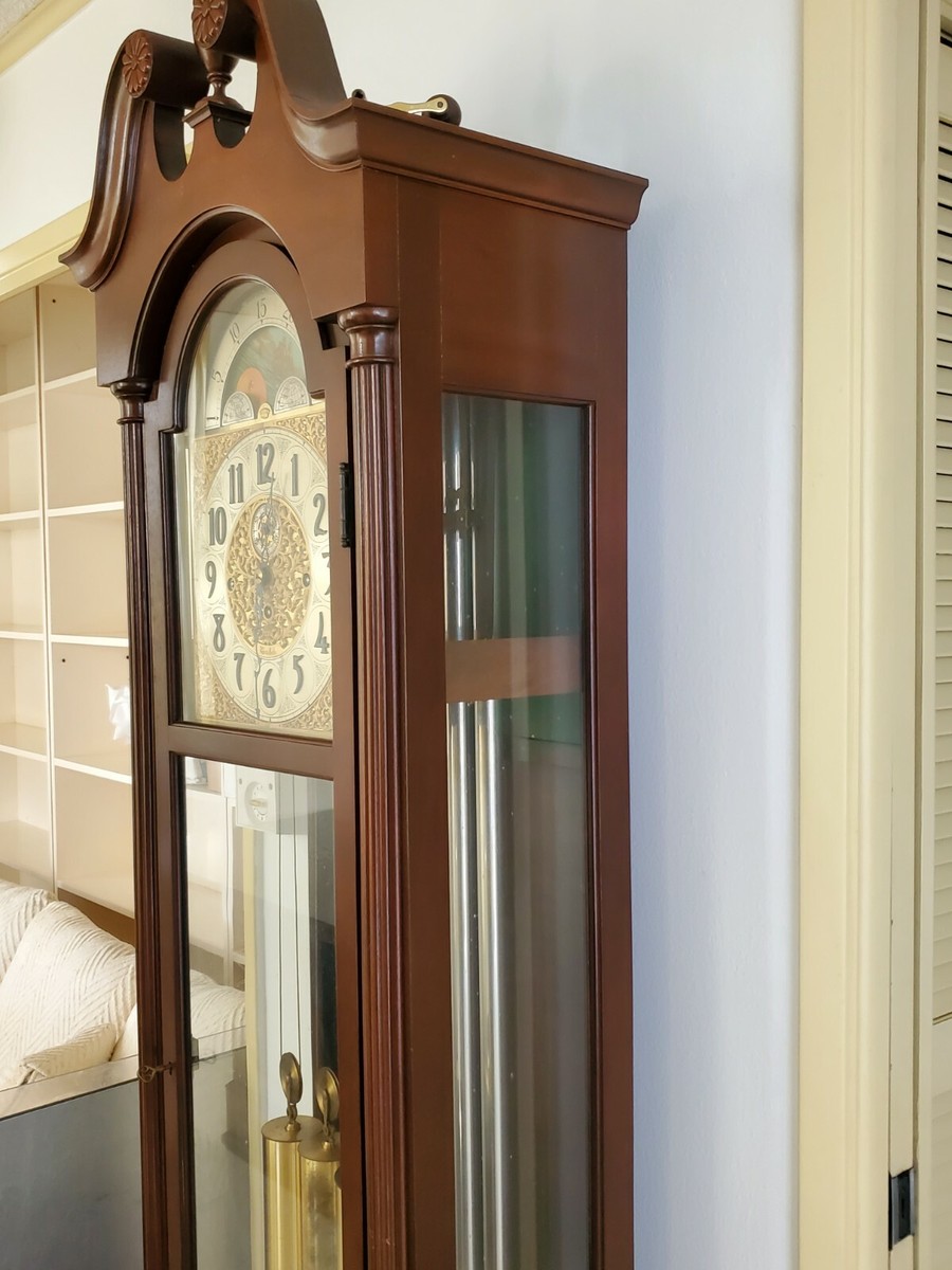 Herschede Five (5) Tube Whittier Grandfather Clock #217 in