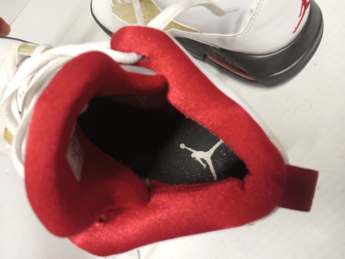 Jordan CD6107-101 バスケットシューズ US9.5 Size 9-Jordan Maxin 200 White/Gym Red-Black w/Box (CD6107-101