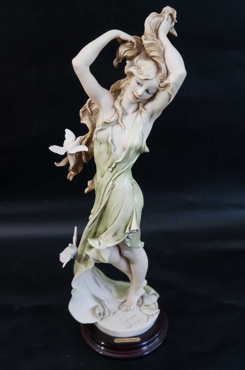 Giuseppe Armani Aurora 0884c Figurine Girl with Doves | eBay