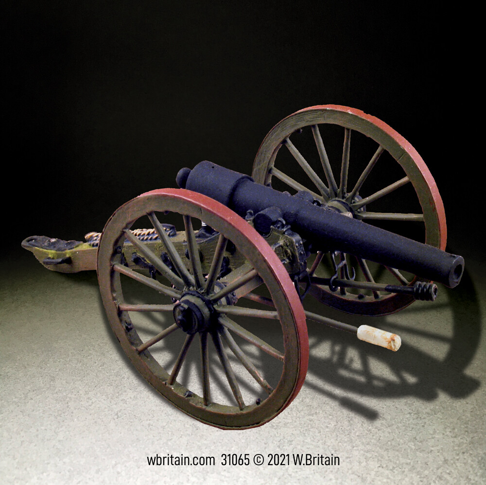 BRITAINS SOLDIERS 31065 - American Civil War 10 Pound Parrott Gun No.1 Figure