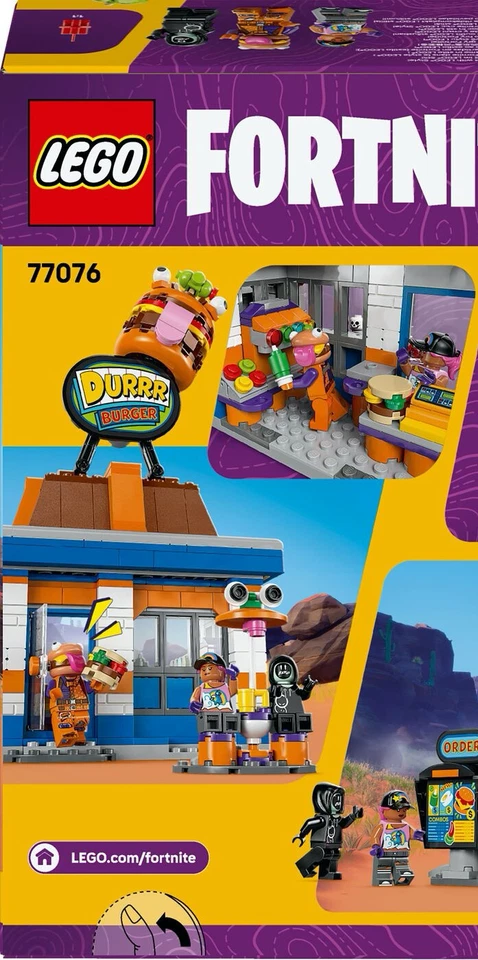 LEGO Fortnite 77076 Durrr Burger Restaurant 546 pcs Toy Building Kit - Image 4 of 4