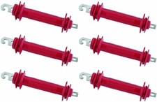 Dare Products 503 Old Faithful Red Styrene Electric Fence Gate Handles - 6 Pack