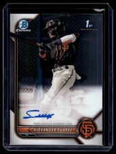 Alexander Suarez 2022 Bowman Chrome 1st Autograph Auto Card  #CPA-ASR