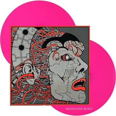KING GIZZARD & The LIZARD WIZARD LP x 2 Live In London 2019 NEON MAGENTA Vinyl