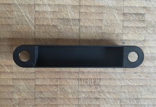 Confezione da 2 scatole antipolvere per telaio porta bagno piatto telaio in nero 120 mm