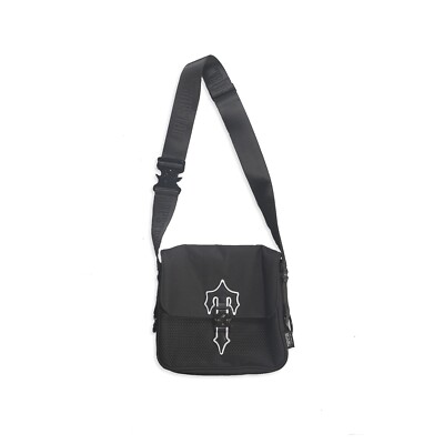 TRAPSTAR BAG 1.0 IRONATE T CROSS BODY - BLACK/ WHITE