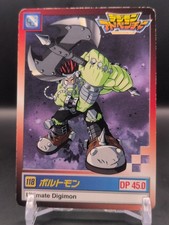 Boltmon #118 Digimon Adventure Carddass Card BANDAI 2000 Toei Japan TCG CCG E1