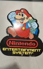 RARE NINTENDO SYSTEM DEALER PORCELAIN METAL S...