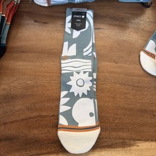 New Stance Mens Large Socks 9-13 Casual Infiniknit