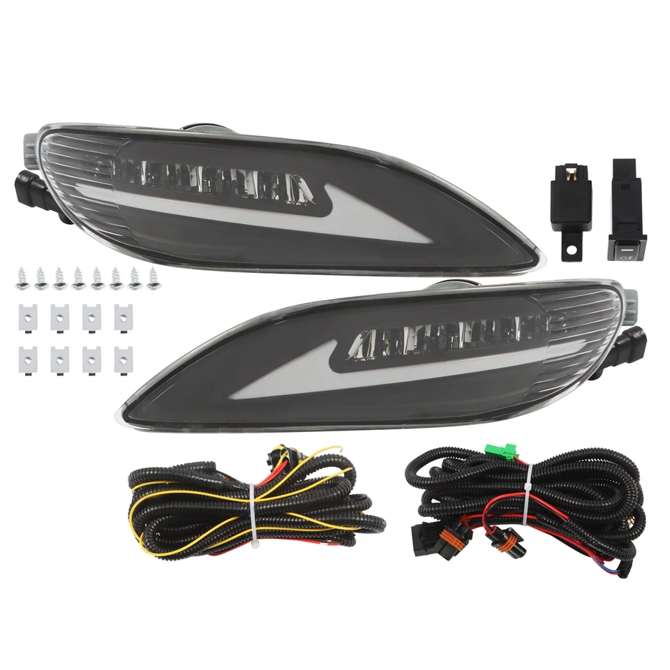 Светодиодные противотуманные фары передний бампер фары для Toyota Corolla 2002-2004 Camry 2005-2008 годов выпуска - Изображение 2 из 4