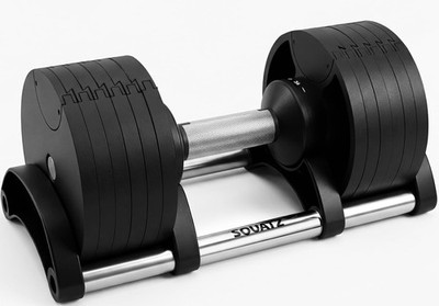 SQUATZ Adjustable Dumbbells with Quick Weight Change, Space-Saving ... Fast Ship