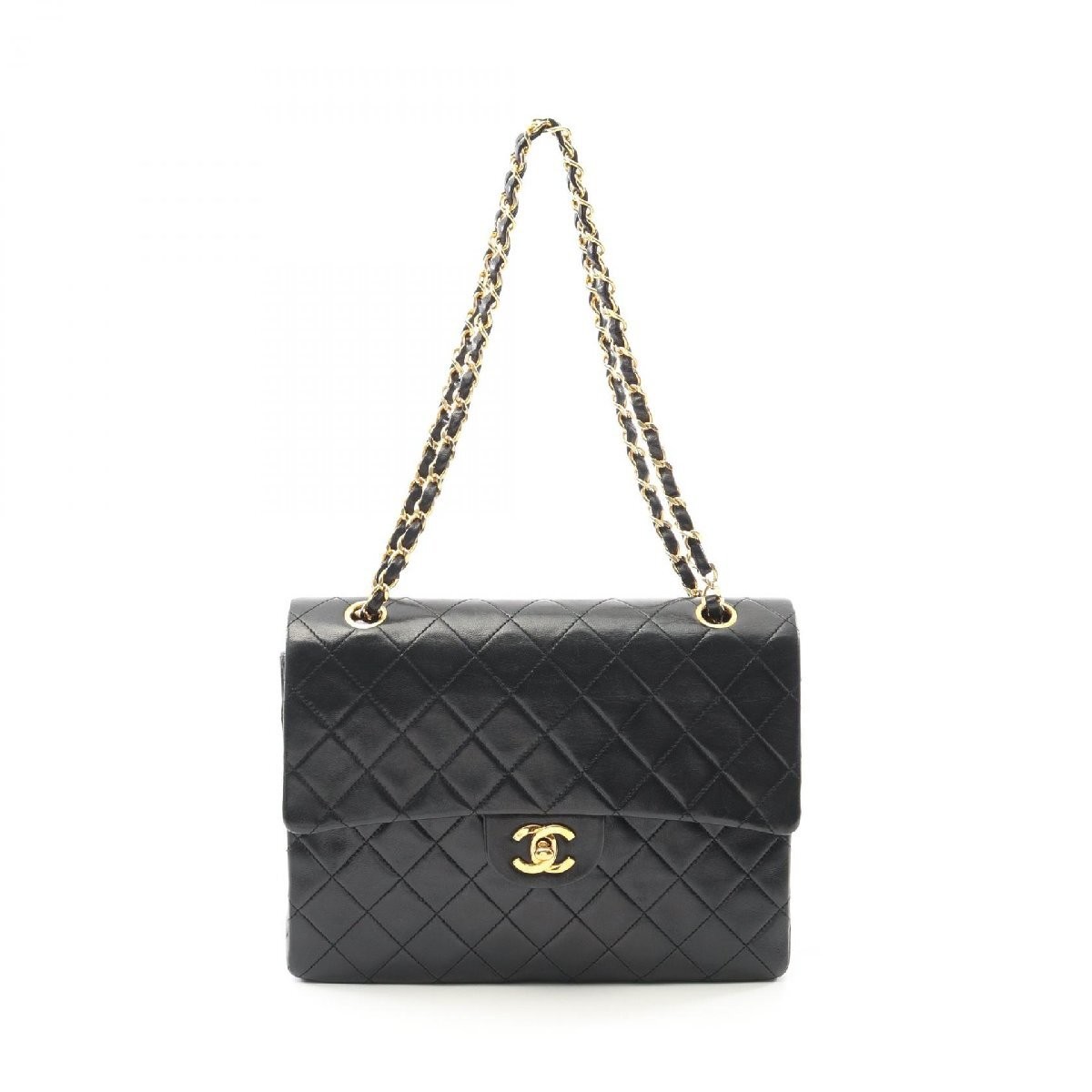 Chanel Matelasse Lambskin Shoulder Bag in Classic Quilted Design 109451  