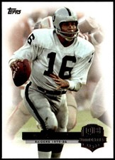 2012 Topps #QI-JP Jim Plunkett QB Immortals E1