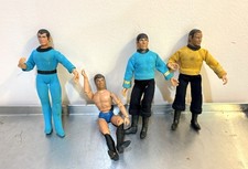 Lotto 4 action figure Star Trek 1974 vintage