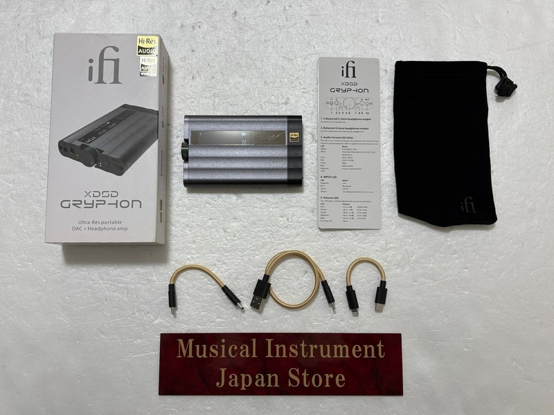 iFi Audio xDSD Gryphon Portable DAC Headphone Amplifier with Original Box