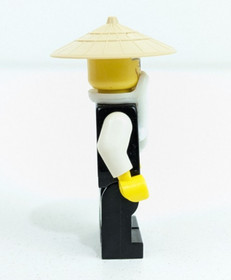 LEGO Ninjago Sensei WU Minifigure 2255 2507 2521 Black Outfit njo0026
