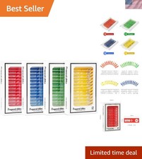Comprehensive 48 Microscope Slide Set with Specimens for Kids  Exploration