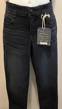DEMOCRACY Womens SIZE 6 Ab Solution Straight Leg Jeans Inseam 31 Dark Indigo NWT