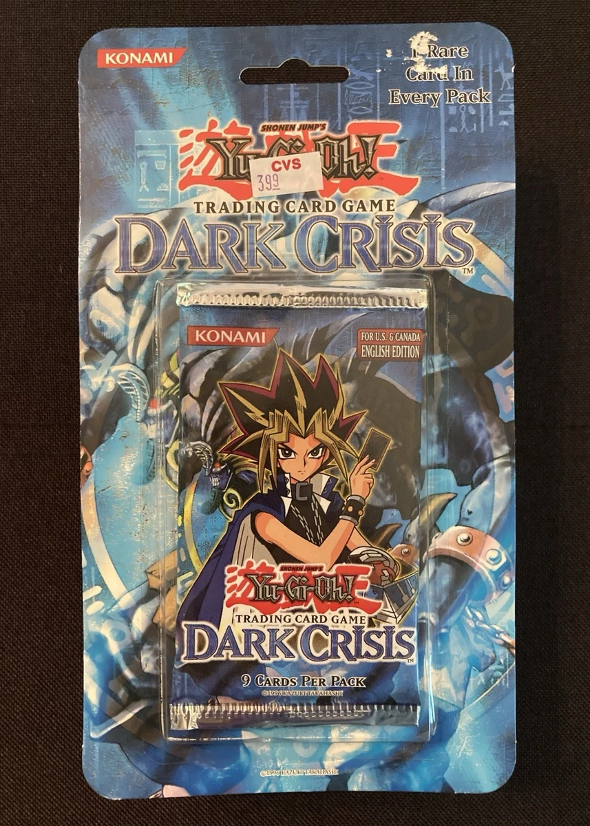 Yu-Gi-Oh! TCG Dark Crisis Sealed Collectible Card Game Packs for
