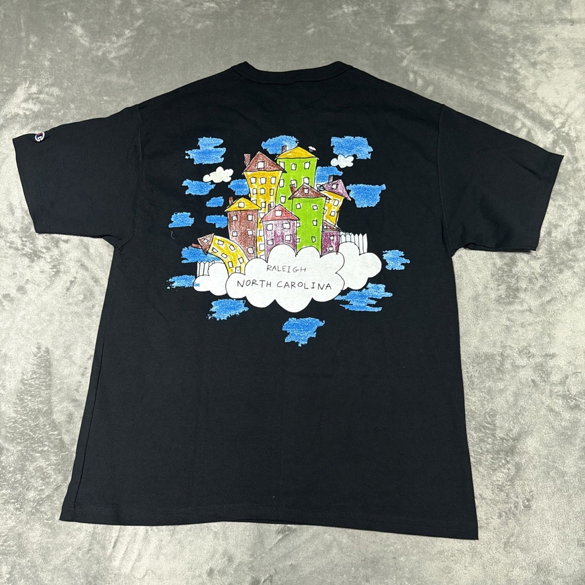 Champion Dreamville Shirt Mens Large Black J Cole Raleigh NC DV