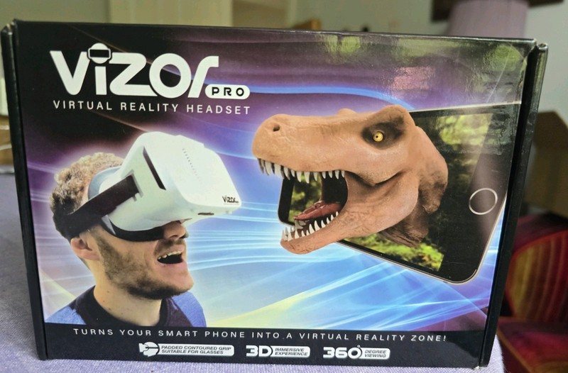 Visor Pro Virtual Reality Headset VR Headset for Smartphone 3D