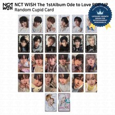 NCT WISH 1st Album Ode to Love POP UP STORE Random Cupid Card