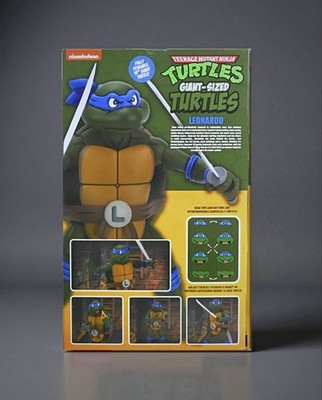 NECA TMNT Teenage Mutant Ninja Turtles Giant Sized Turtles Cartoon