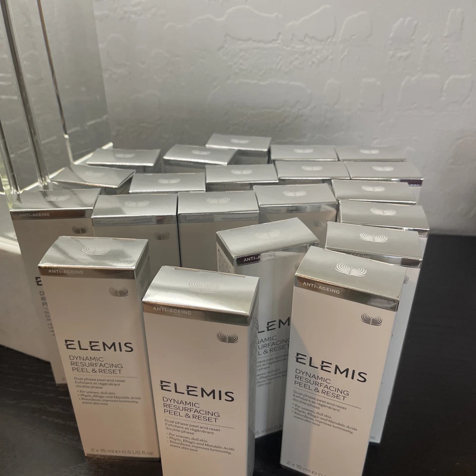 Exfoliante exfoliante exfoliante de doble fase Elemis Dynamic Resurfacing Peel & Reset 2 x 15 ml 0,5 oz Foto 4 de 4