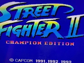 PC Engine Street Fighter II Japan Clone Cartridge 4h Retro Collectible Japan 4h