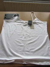 Next Pure White Strappy Camisole with Lycra UK size 22
