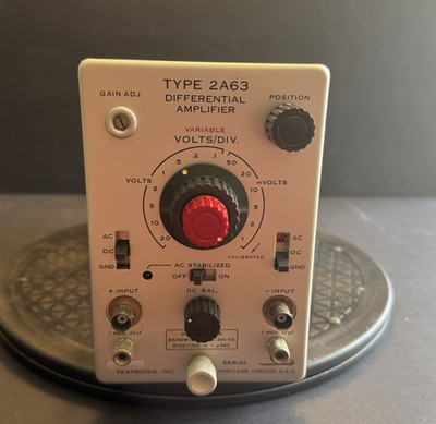 ektronix Type 2A63 Differential Amplifier Plug-In Oscilloscope Module B.42