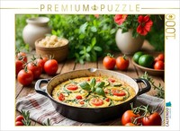 Calvendo Puzzle Frittata – Colors Of Italy | 1000 Pieces, Finished Size 25.2 × 1
